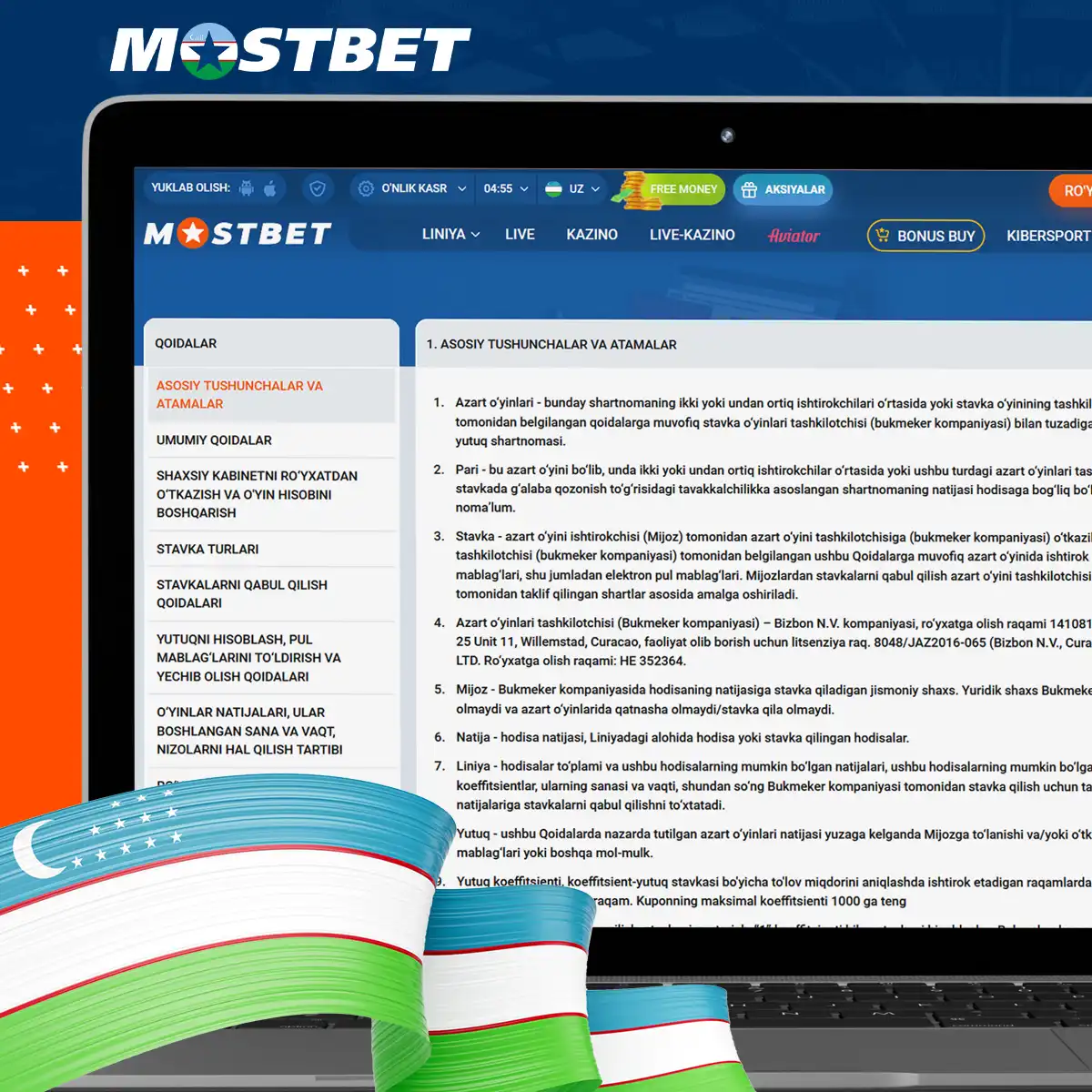 Core Rules and Conditions for Mostbet in Uzbekistan