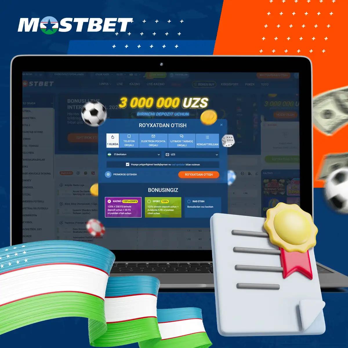 Who is eligible to register on the Mostbet site?