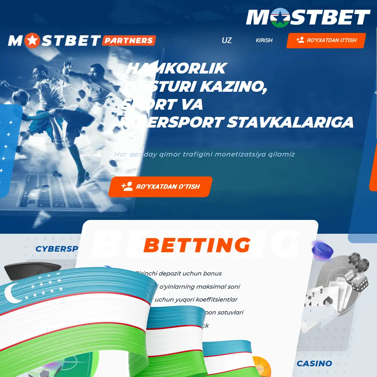 How can you become a Mostbet affiliate in Uzbekistan?