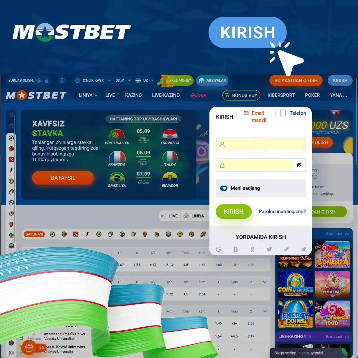 How to access your Mostbet account post-registration?